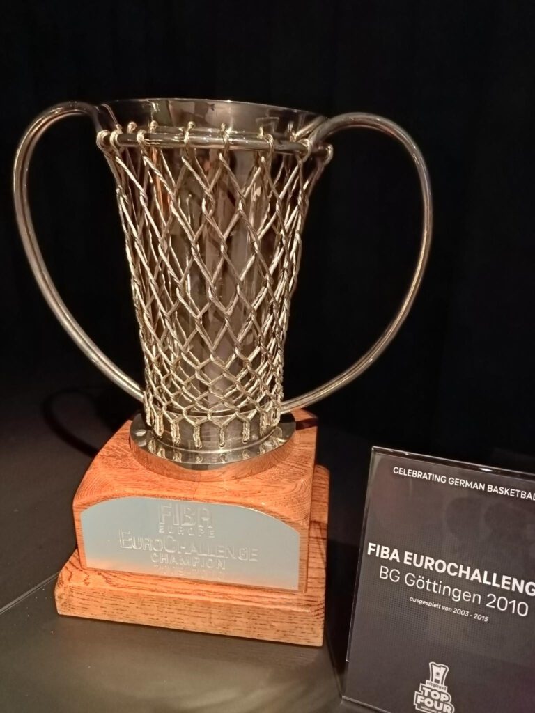 FIBA Eurochallenge 2010, BG Göttingen, Basketballtrophäe